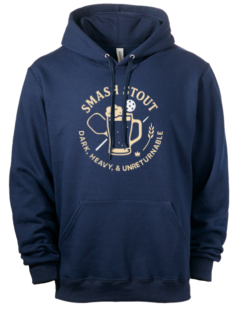 Pickleball Brew League Eco Premium Unisex Hooded Sweatshirt