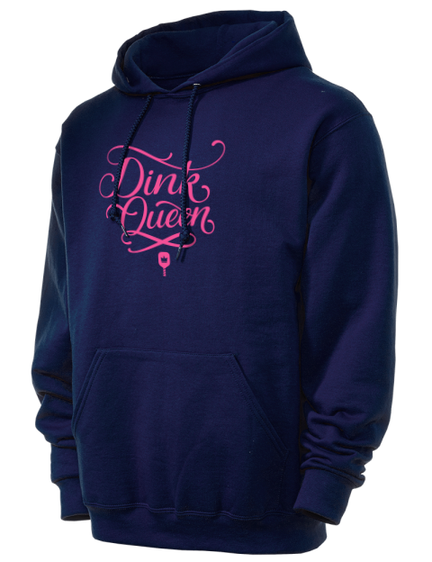 Pickleball Pretty Badass Unisex Hooded Sweatshirt