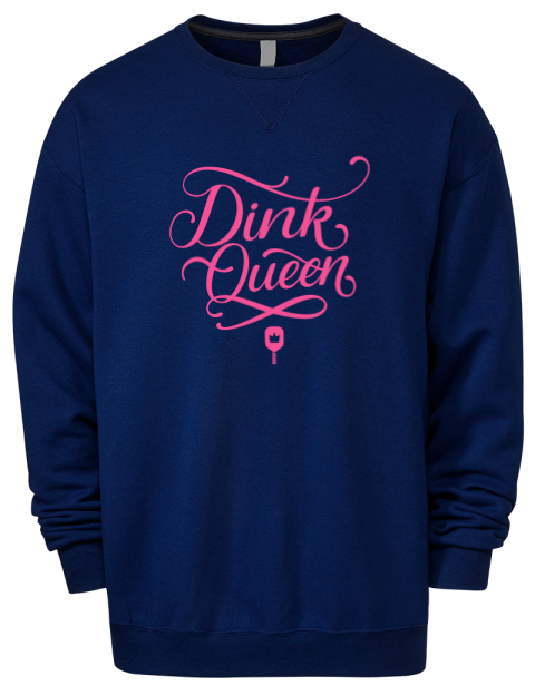 Pickleball Pretty Badass Premium Unisex Crewneck Sweatshirt
