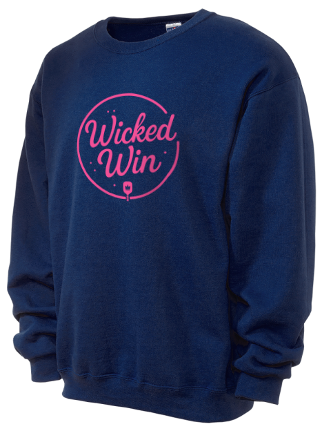 Pickleball Pretty Badass Unisex Crewneck Sweatshirt