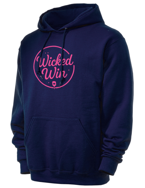 Pickleball Pretty Badass Unisex Hooded Sweatshirt