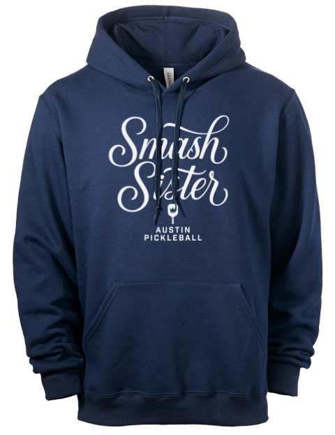 Pickleball Pretty Badass Eco Premium Unisex Hooded Sweatshirt