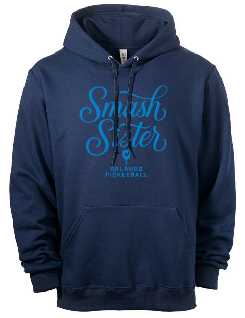 Pickleball Pretty Badass Eco Premium Unisex Hooded Sweatshirt
