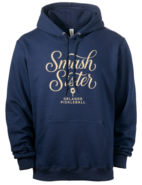Pickleball Pretty Badass Eco Premium Unisex Hooded Sweatshirt