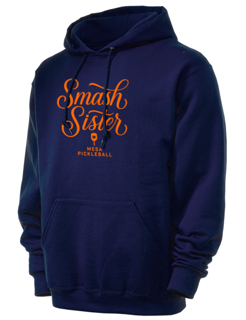 Pickleball Pretty Badass Unisex Hooded Sweatshirt