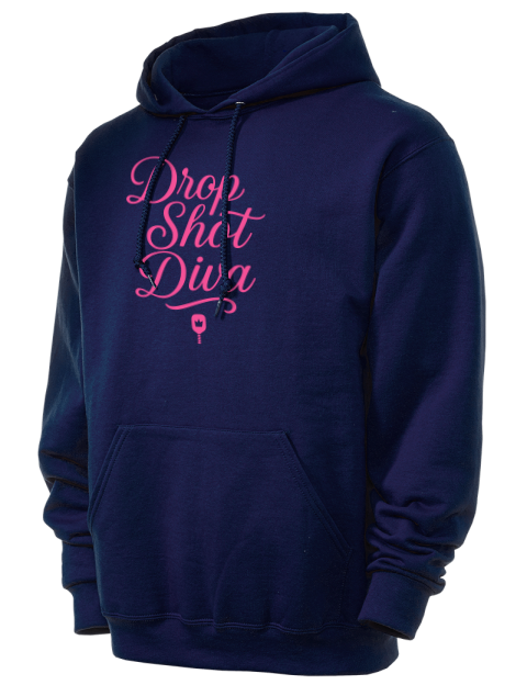 Pickleball Pretty Badass Unisex Hooded Sweatshirt