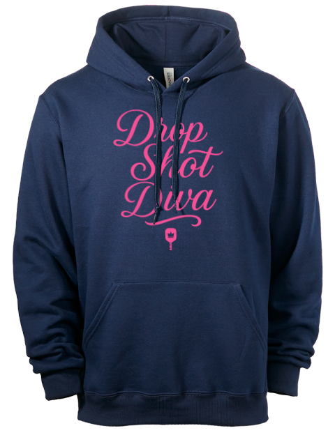 Pickleball Pretty Badass Eco Premium Unisex Hooded Sweatshirt