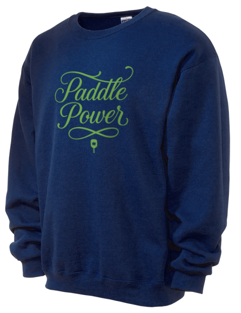 Pickleball Pretty Badass Unisex Crewneck Sweatshirt