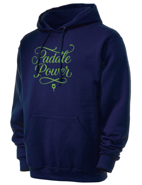 Pickleball Pretty Badass Unisex Hooded Sweatshirt
