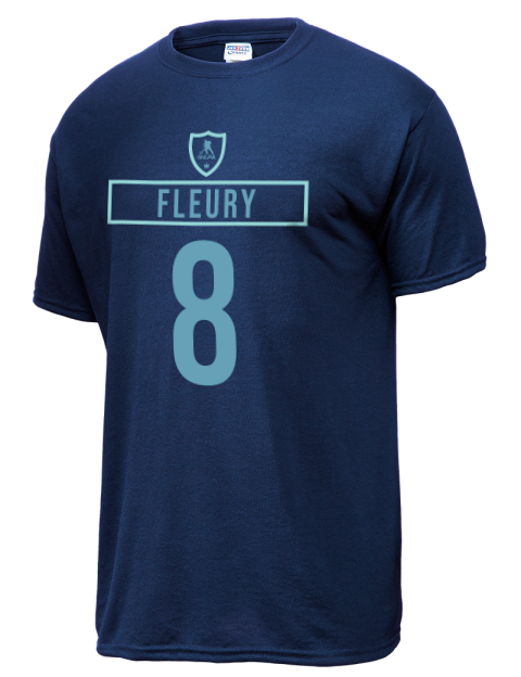 Away Jersey Cale Fleury Dri-Power Unisex T-Shirt | Swagsta
