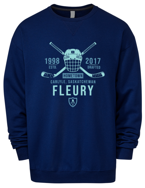 Heritage Cale Fleury Premium Unisex Crewneck Sweatshirt | Swagsta
