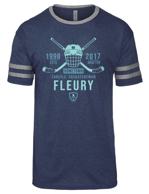 Heritage Cale Fleury Men's Tri-Blend T-Shirt | Swagsta