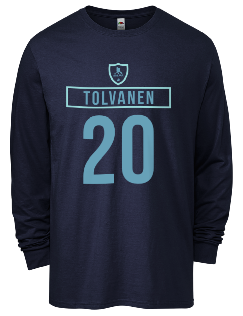 Away Jersey Eeli Tolvanen Men's Long-Sleeve T-Shirt | Swagsta