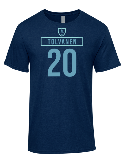 Away Jersey Eeli Tolvanen Premium Ring-Spun Cotton Unisex T-Shirt | Swagsta