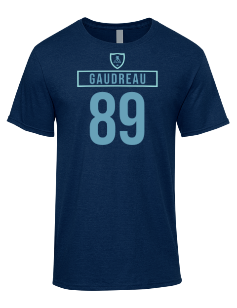 Away Jersey Frederick Gaudreau Premium Ring-Spun Cotton Unisex T-Shirt | Swagsta