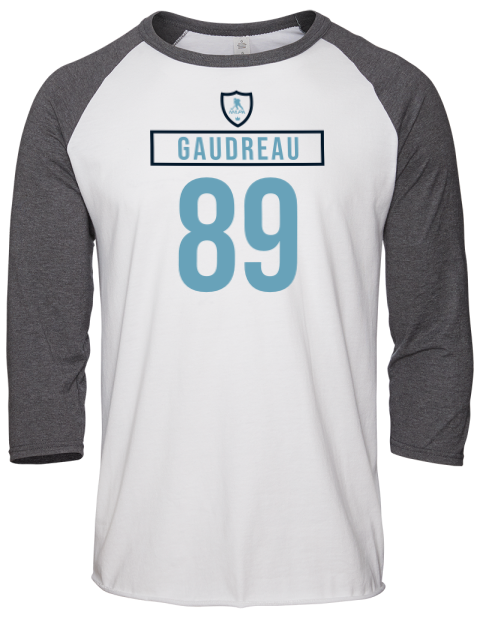 Home Jersey Frederick Gaudreau Unisex Premium Three-Quarter Raglan T-Shirt | Swagsta