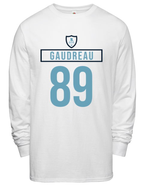 Home Jersey Frederick Gaudreau Men's Long-Sleeve T-Shirt | Swagsta