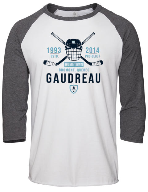 Classic Heritage Frederick Gaudreau Unisex Premium Three-Quarter Raglan T-Shirt | Swagsta
