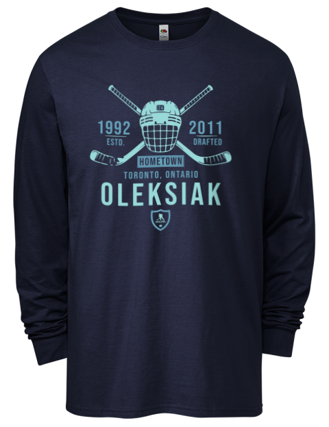 Heritage Jamie Oleksiak Men's Long-Sleeve T-Shirt | Swagsta