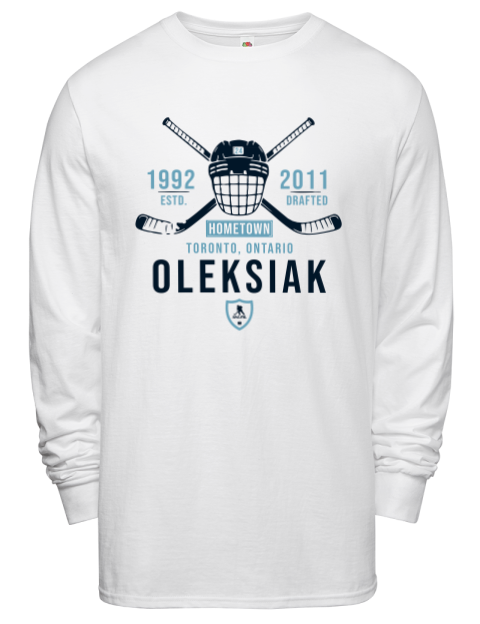 Classic Heritage Jamie Oleksiak Men's Long-Sleeve T-Shirt | Swagsta