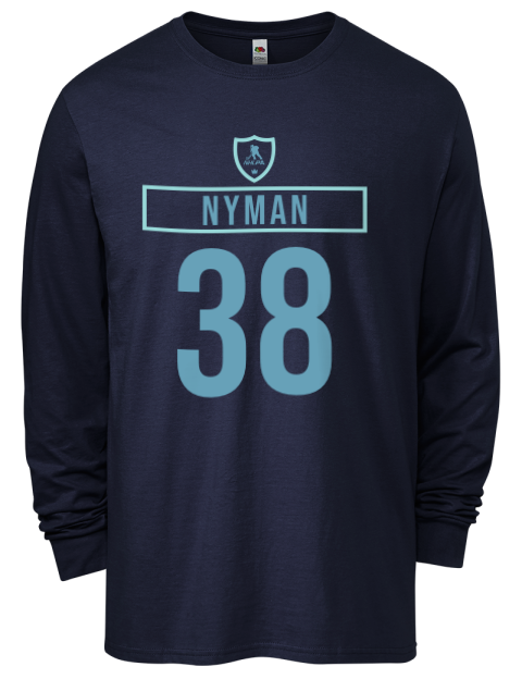 Away Jersey Jani Nyman Men's Long-Sleeve T-Shirt | Swagsta