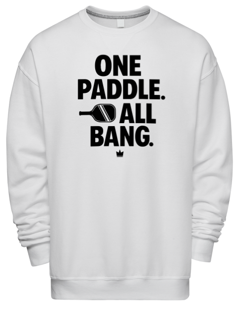 Pickleball Bangers & Smash Premium Unisex Crewneck Sweatshirt