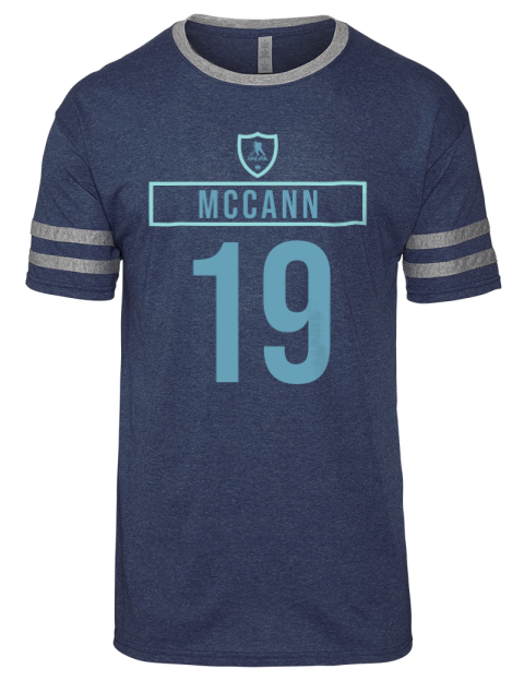 Away Jersey Jared McCann Men's Tri-Blend T-Shirt | Swagsta