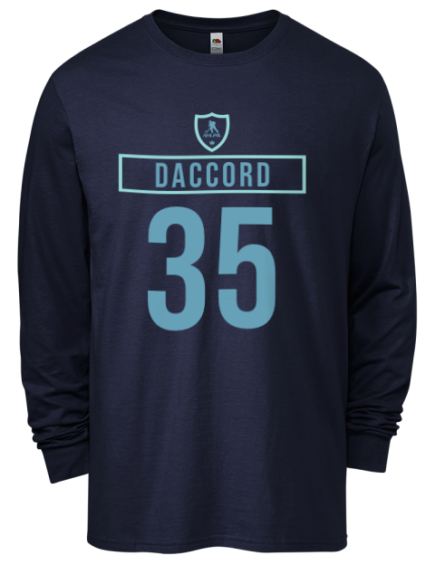 Away Jersey Joey Daccord Men's Long-Sleeve T-Shirt | Swagsta