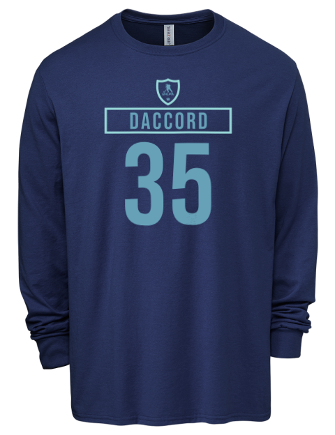 Away Jersey Joey Daccord Men's Premium Blend Long Sleeve-T-Shirt | Swagsta