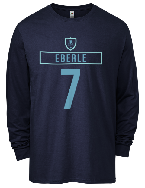Away Jersey Jordan Eberle Men's Long-Sleeve T-Shirt | Swagsta