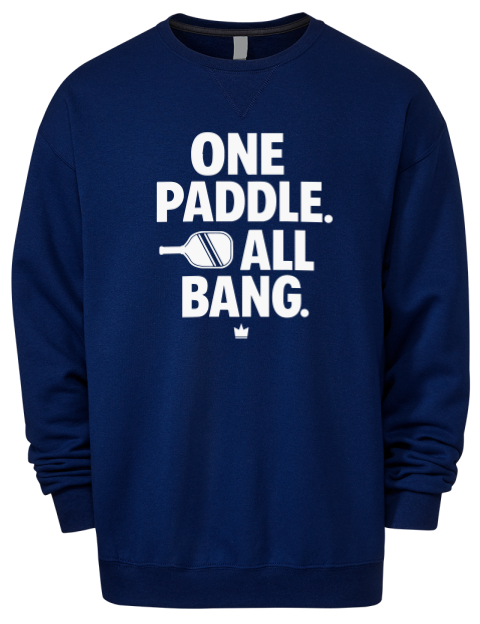 Pickleball Bangers & Smash Premium Unisex Crewneck Sweatshirt