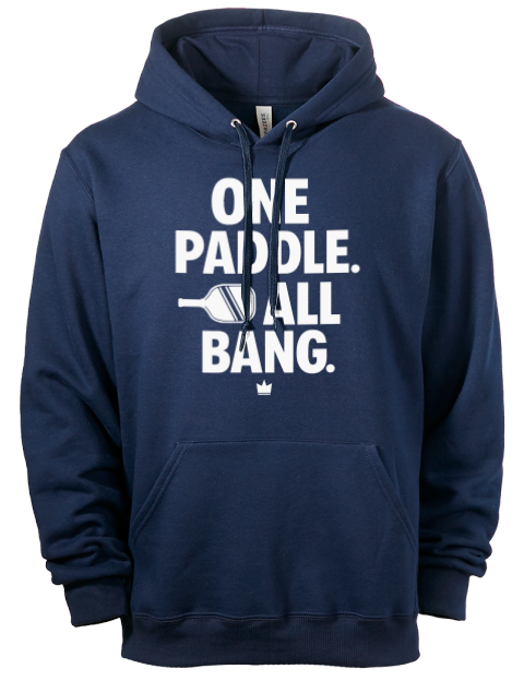 Pickleball Bangers & Smash Eco Premium Unisex Hooded Sweatshirt