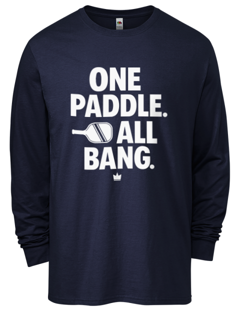 Pickleball Bangers & Smash Men's Long-Sleeve T-Shirt