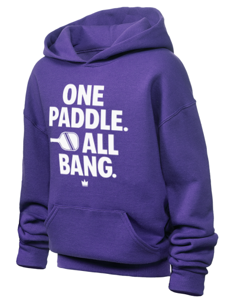 Pickleball Bangers & Smash Youth Hooded Sweatshirt