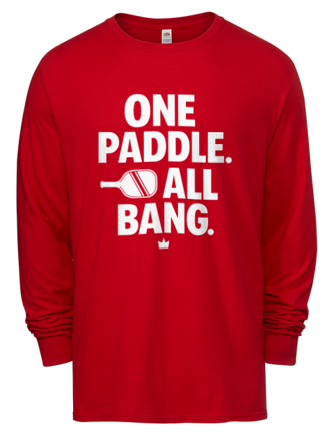 Pickleball Bangers & Smash Men's Long-Sleeve T-Shirt