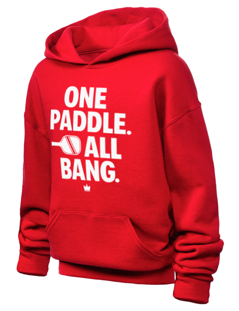 Pickleball Bangers & Smash Youth Hooded Sweatshirt