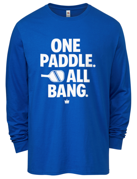 Pickleball Bangers & Smash Men's Long-Sleeve T-Shirt