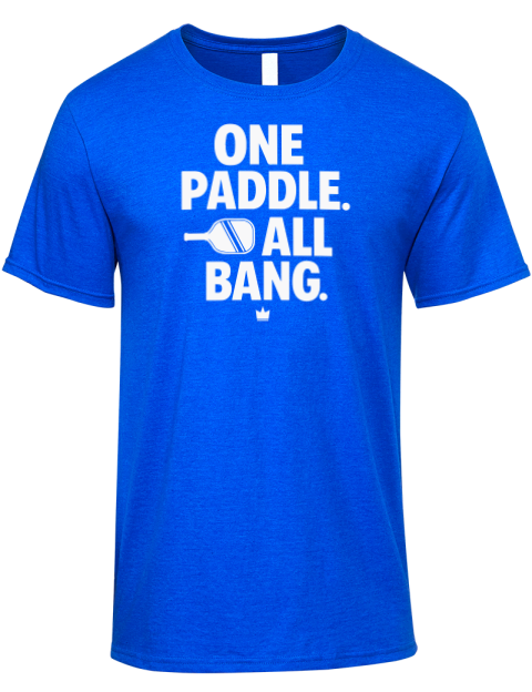 Pickleball Bangers & Smash Premium Ring-Spun Cotton Unisex T-Shirt