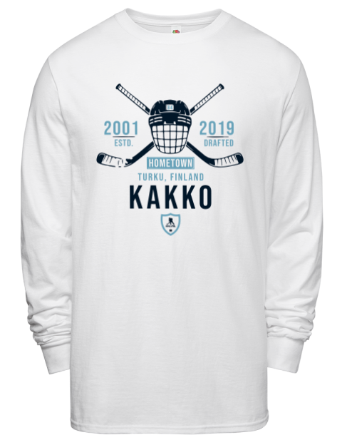 Classic Heritage Kaapo Kakko Men's Long-Sleeve T-Shirt | Swagsta