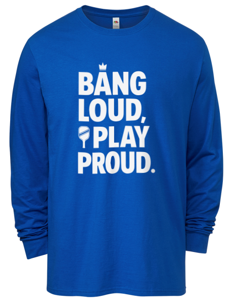 Pickleball Bangers & Smash Men's Long-Sleeve T-Shirt
