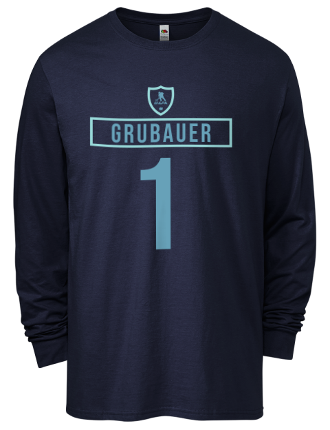Away Jersey Philipp Grubauer Men's Long-Sleeve T-Shirt | Swagsta