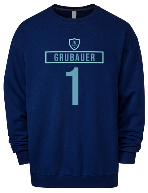 Away Jersey Philipp Grubauer Premium Unisex Crewneck Sweatshirt | Swagsta