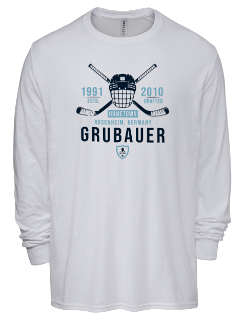 Classic Heritage Philipp Grubauer Men's Premium Blend Long Sleeve-T-Shirt | Swagsta