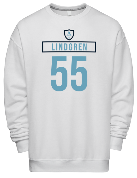 Home Jersey Ryan Lindgren Premium Unisex Crewneck Sweatshirt | Swagsta
