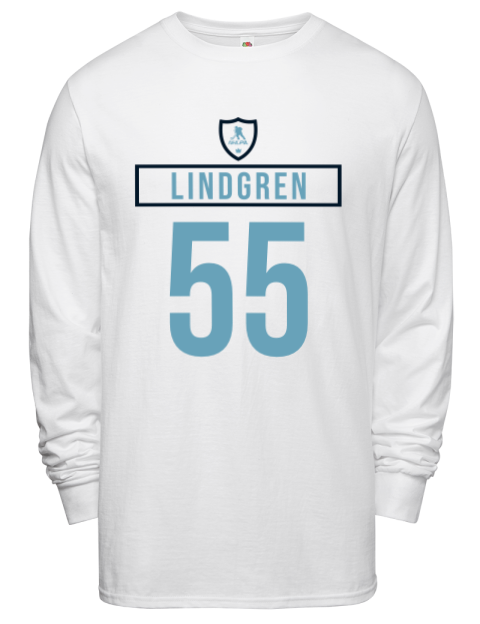 Home Jersey Ryan Lindgren Men's Long-Sleeve T-Shirt | Swagsta