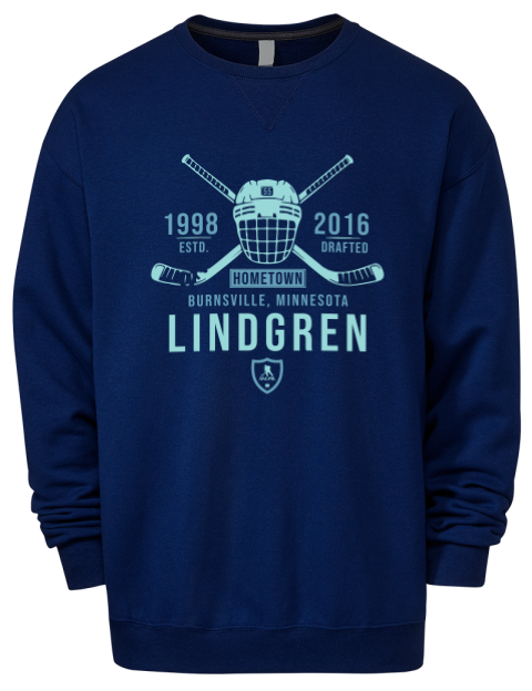 Heritage Ryan Lindgren Premium Unisex Crewneck Sweatshirt | Swagsta