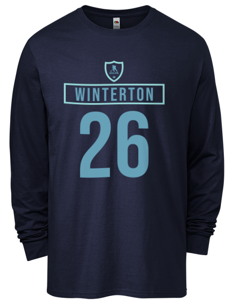 Away Jersey Ryan Winterton Men's Long-Sleeve T-Shirt | Swagsta