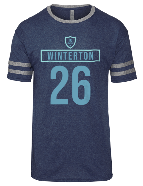 Away Jersey Ryan Winterton Men's Tri-Blend T-Shirt | Swagsta