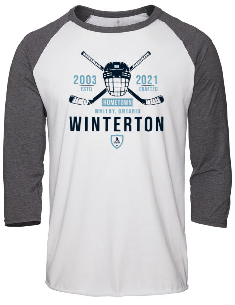 Classic Heritage Ryan Winterton Unisex Premium Three-Quarter Raglan T-Shirt | Swagsta