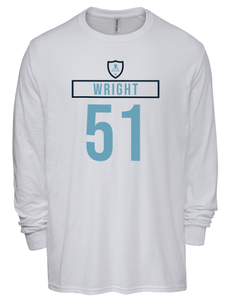 Home Jersey Shane Wright Men's Premium Blend Long Sleeve-T-Shirt | Swagsta